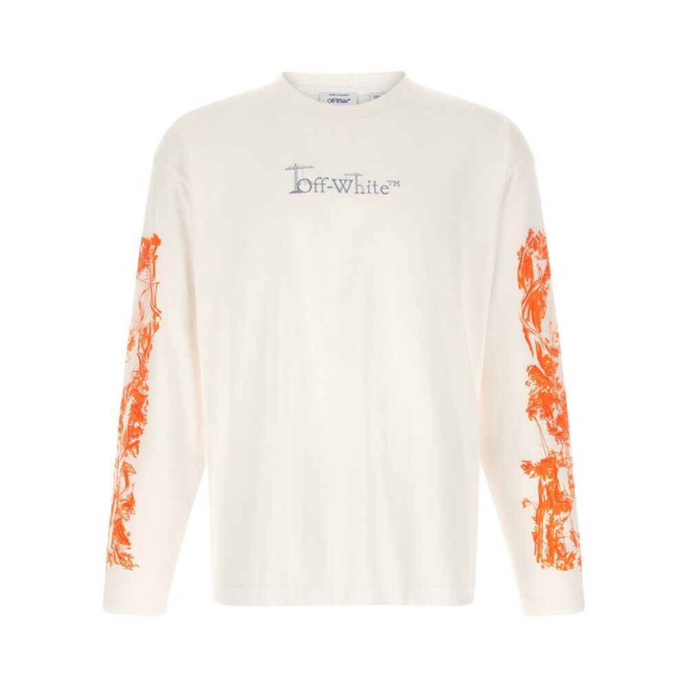 Off-White White Cotton Men's T-Shirt